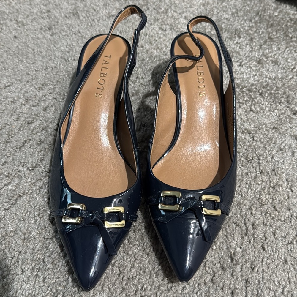 Talbots sling backs